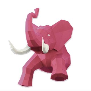 Eléphant en papier 3D