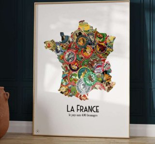 Affiche « Le pays aux 400 fromages »
