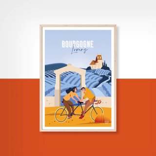 Affiche « Bourgogne Lovers »
