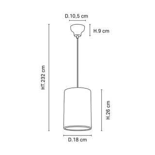 Suspension Cosiness ø18cm