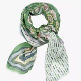 Foulard en lin Vert 